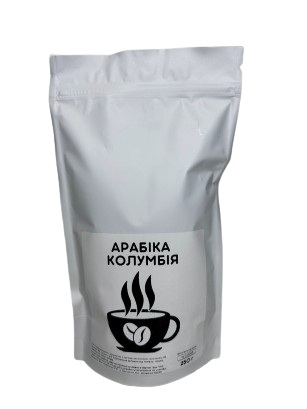 Кава Арабіка Колумбія в зернах 250 г